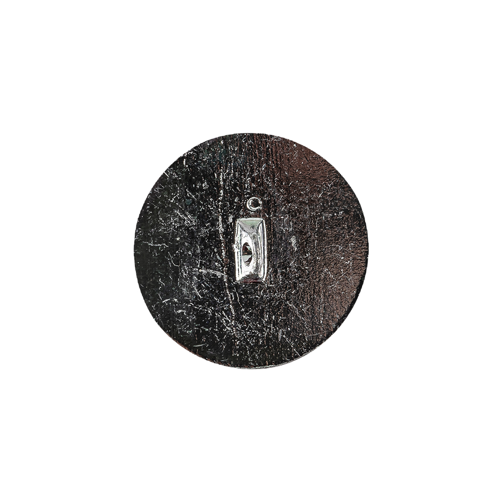 Vintage Silver Textured Shank Back Metal Button with Clustered Crystal Rhinestones – 32L/20mm Vintage Silver Textured Shank Back Metal Button with Clustered Crystal Rhinestones – 32L/20mm