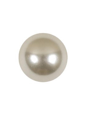 Vintage Pearl Domed Shank Back Plastic Button – 28L/18mm Vintage Pearl Domed Shank Back Plastic Button – 28L/18mm