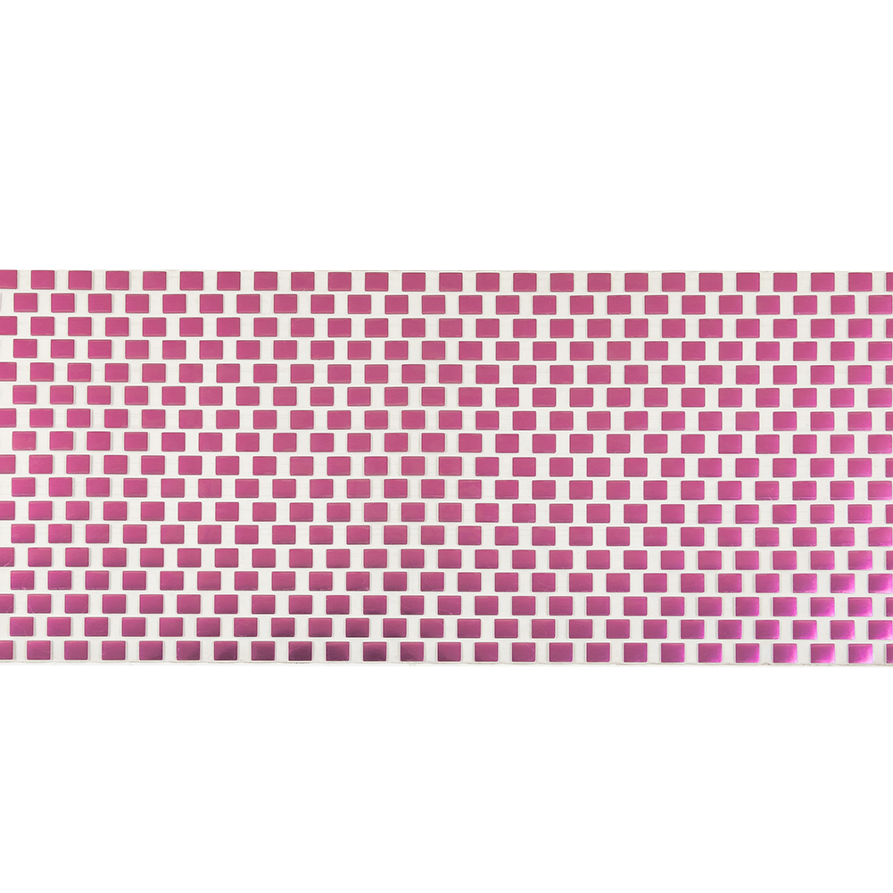 Vintage Metallic Pink Square Bricks Iron-On Film – 4″ Vintage Metallic Pink Square Bricks Iron-On Film – 4″