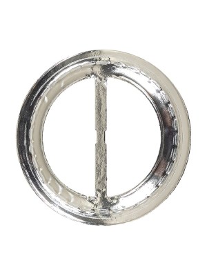 Vintage Silver Classical Swirls Round Slider with Faceted Silver Band – 2.375″ x 2.375″ Vintage Silver Classical Swirls Round Slider with Faceted Silver Band – 2.375″ x 2.375″