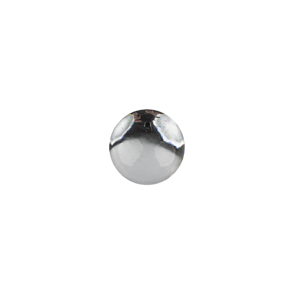 Vintage Swarovski Crystal Aluminum Foiled Dome-Shaped Shank Back Button – 16L/10mm Vintage Swarovski Crystal Aluminum Foiled Dome-Shaped Shank Back Button – 16L/10mm