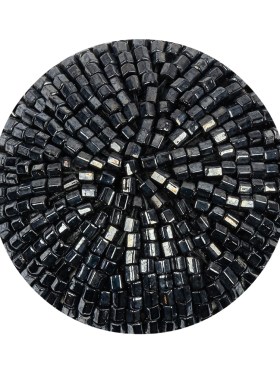 Vintage Gunmetal Chop Beaded Dome Shaped Shank Back Button – 52L/33mm Vintage Gunmetal Chop Beaded Dome Shaped Shank Back Button – 52L/33mm