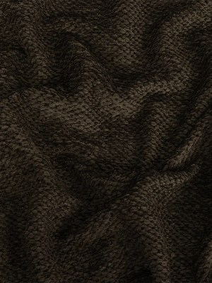 Italian Bracken and Black Loosely Woven Chenille Italian Bracken and Black Loosely Woven Chenille