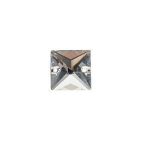Vintage Swarovski Crystal Square Sew-On Rhinestone – 16mm Vintage Swarovski Crystal Square Sew-On Rhinestone – 16mm