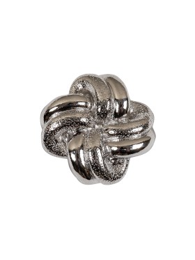 Vintage Silver Knot Shank Back Metal Button – 32L/20mm Vintage Silver Knot Shank Back Metal Button – 32L/20mm