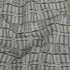 Sargasso Sea and Sugar Swizzle Jacquard Cotton Tweed Sargasso Sea and Sugar Swizzle Jacquard Cotton Tweed