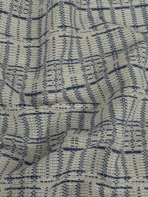 Sargasso Sea and Sugar Swizzle Jacquard Cotton Tweed Sargasso Sea and Sugar Swizzle Jacquard Cotton Tweed