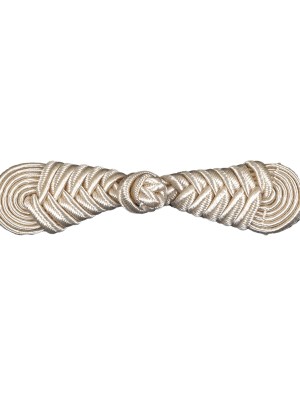 Vintage Ivory Pineapple Frog Closure – 0.625″ x 2.5″ Vintage Ivory Pineapple Frog Closure – 0.625″ x 2.5″