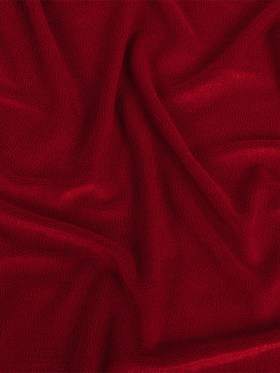 Red Radiant Rayon French Terry Red Radiant Rayon French Terry