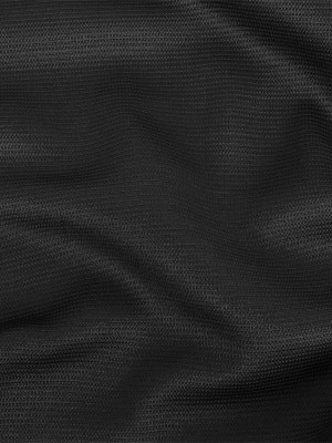 Black on Black Gridded Polyester Tweed Black on Black Gridded Polyester Tweed