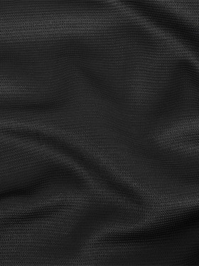 Black on Black Gridded Polyester Tweed Black on Black Gridded Polyester Tweed