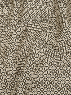 Champagne and Black Geometric Jacquard Champagne and Black Geometric Jacquard
