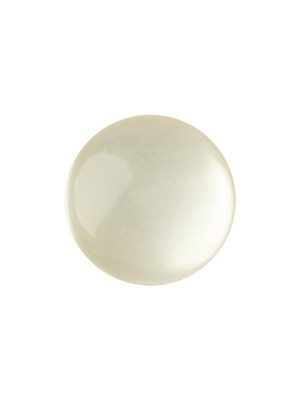 Vintage Ivory Pearlescent Flat Shank Back Plastic Button – 28L/18mm Vintage Ivory Pearlescent Flat Shank Back Plastic Button – 28L/18mm