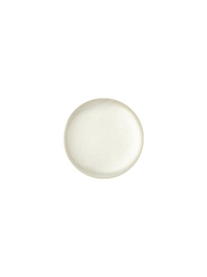 Vintage Ivory Pearlescent Flat Shank Back Plastic Button – 18L/11.5mm Vintage Ivory Pearlescent Flat Shank Back Plastic Button – 18L/11.5mm