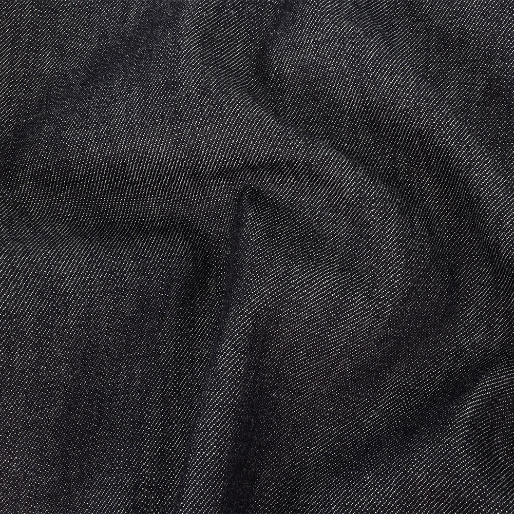 Dark Navy Cotton Denim Twill Dark Navy Cotton Denim Twill