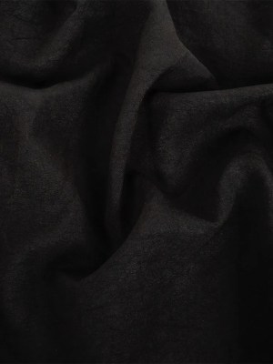 Black Stretch Polyester Woven Black Stretch Polyester Woven