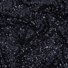 Neon Navy Clustered Baby Sequins on Stretch Mesh Neon Navy Clustered Baby Sequins on Stretch Mesh