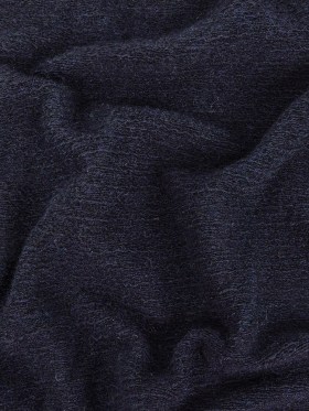 Navy Tactile Fuzzy Wool Knit Navy Tactile Fuzzy Wool Knit