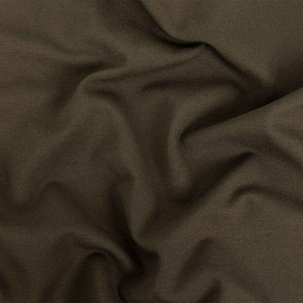 Italian Brown Stretch Ponte Knit Italian Brown Stretch Ponte Knit