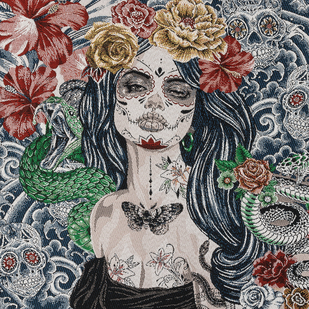 French Blue A Dark Romance Oversized Square Patch – 18.875″ French Blue A Dark Romance Oversized Square Patch – 18.875″