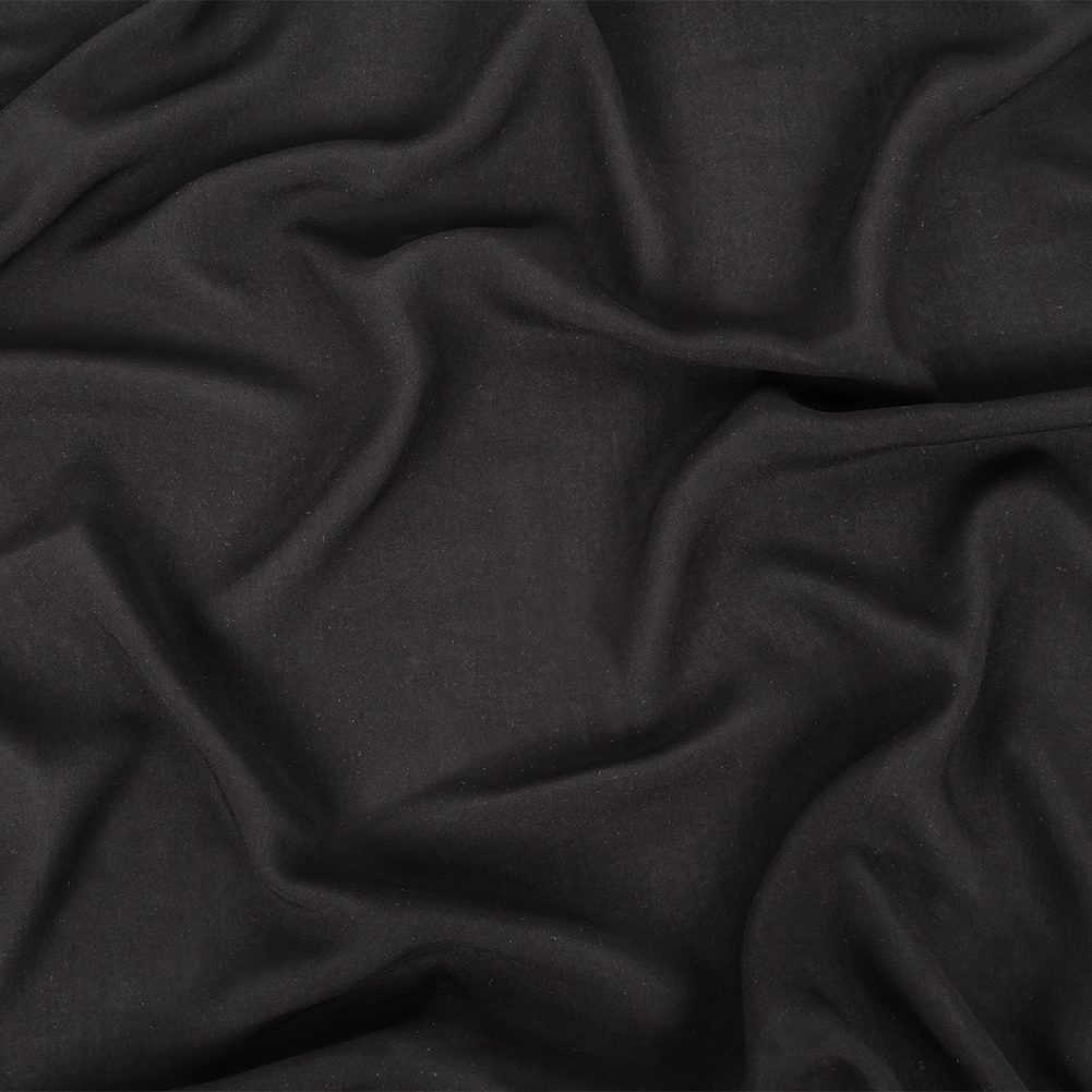 Boise Black Lightweight Sustainable Rayon Challis Boise Black Lightweight Sustainable Rayon Challis
