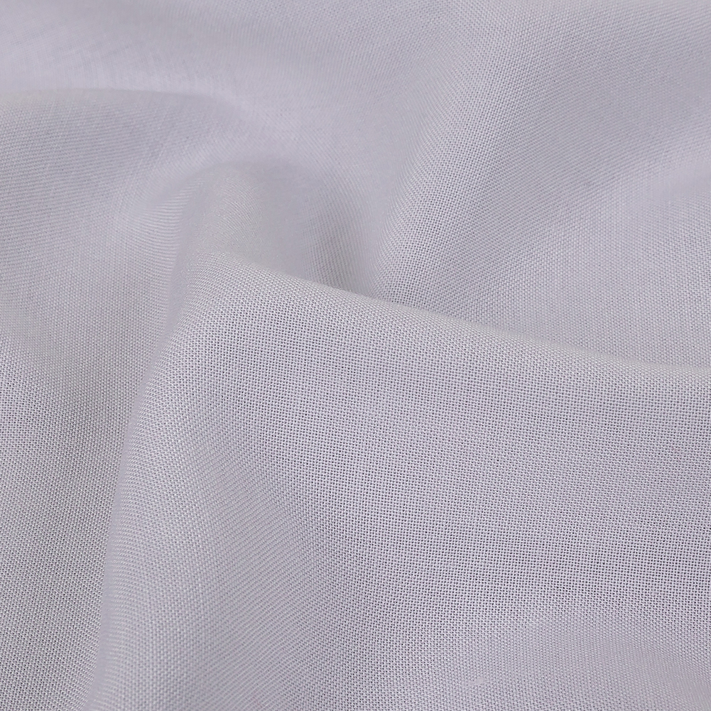 Caldwell White Ultra Soft Sustainable Rayon Poplin