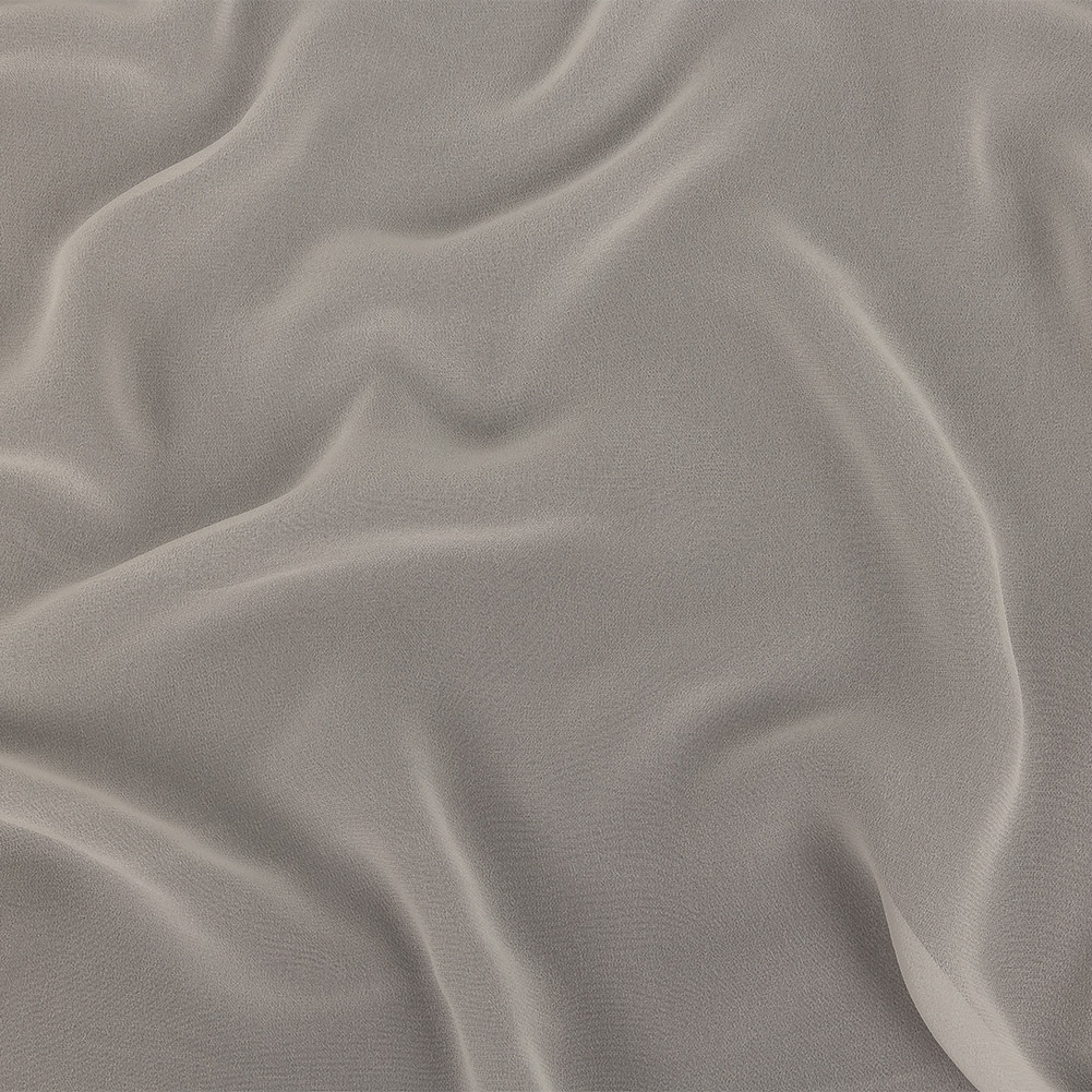 Famous Australian Designer Snow White Viscose Georgette Famous Australian Designer Snow White Viscose Georgette