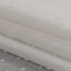 Famous Australian Designer Cloud Dancer Cotton Swiss Dot Famous Australian Designer Cloud Dancer Cotton Swiss Dot