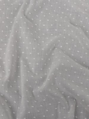 Famous Australian Designer Cloud Dancer Cotton Swiss Dot Famous Australian Designer Cloud Dancer Cotton Swiss Dot