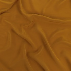 Famous Australian Designer Butterscotch Crepe de Chine Viscose Lining Famous Australian Designer Butterscotch Crepe de Chine Viscose Lining