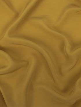 Famous Australian Designer Gold Crepe de Chine Viscose Lining Famous Australian Designer Gold Crepe de Chine Viscose Lining