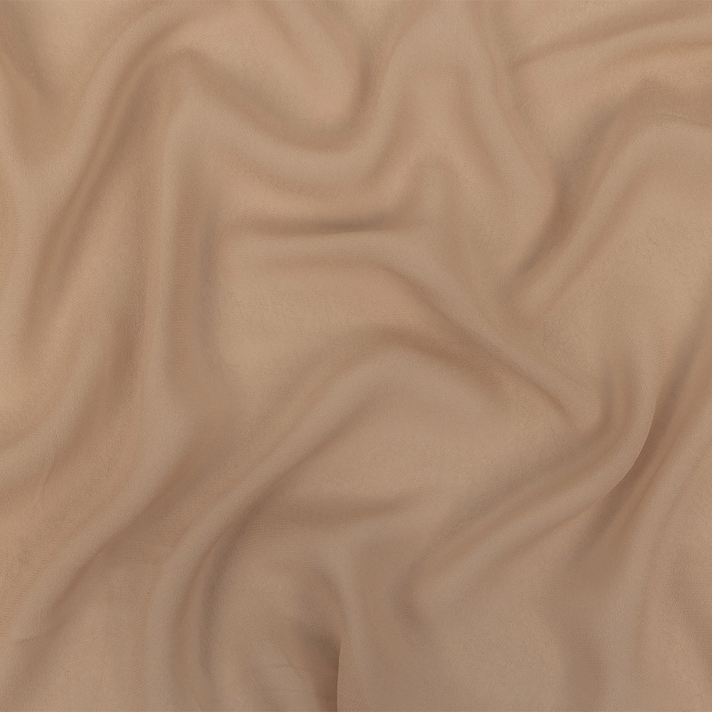 Famous Australian Designer Nougat Viscose Georgette Famous Australian Designer Nougat Viscose Georgette