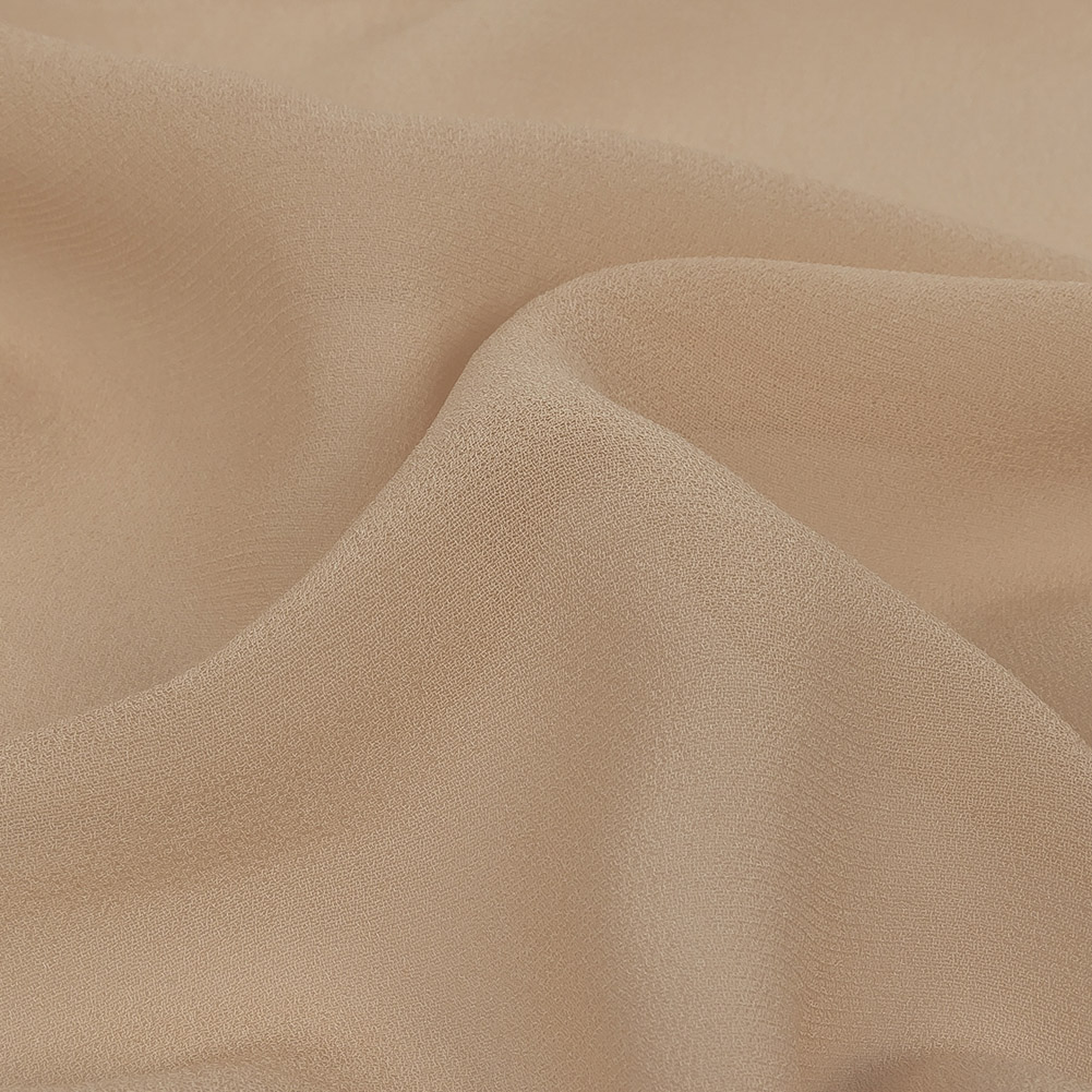 Famous Australian Designer Mushroom Viscose Georgette Famous Australian Designer Mushroom Viscose Georgette