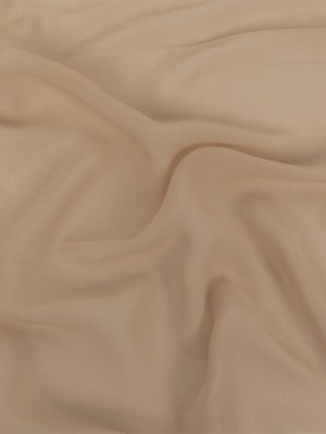 Famous Australian Designer Mushroom Viscose Georgette Famous Australian Designer Mushroom Viscose Georgette