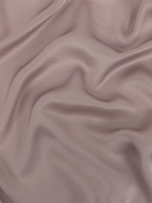 Famous Australian Designer Lilac Satin-Faced Silk Chiffon Famous Australian Designer Lilac Satin-Faced Silk Chiffon