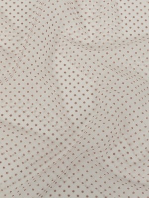 Famous Australian Designer Rustic Lilac Flocked Dots Polyester Mesh Famous Australian Designer Rustic Lilac Flocked Dots Polyester Mesh