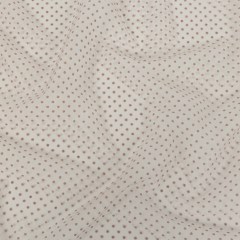 Famous Australian Designer Rustic Lilac Flocked Dots Polyester Mesh Famous Australian Designer Rustic Lilac Flocked Dots Polyester Mesh