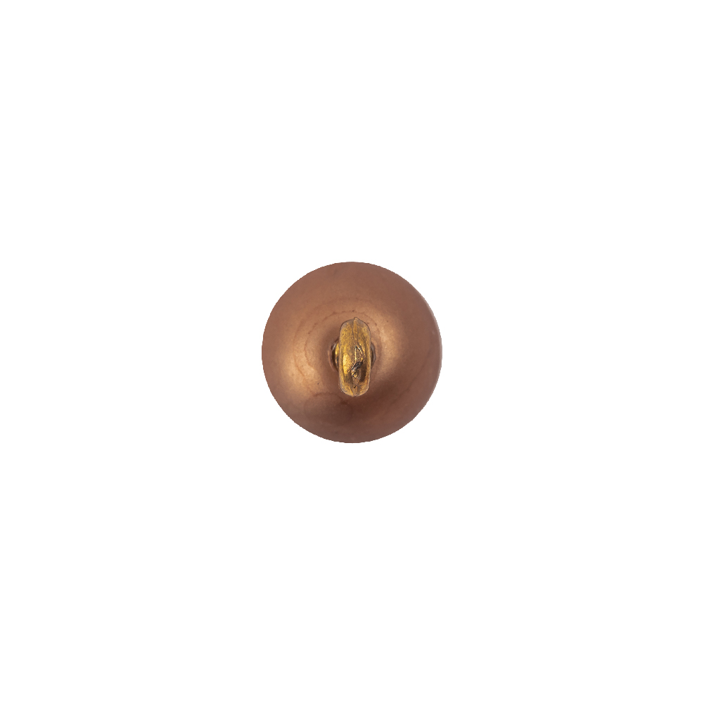 Italian Bronze Iridescent Ball Shank Back Button - 16L/10mm