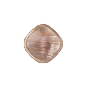Blush Iridescent Rounded Square Self Back Plastic Button – 32L/20mm Blush Iridescent Rounded Square Self Back Plastic Button – 32L/20mm