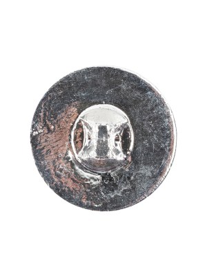 Cobalt Translucent Floral Shank Back Glass Button – 36L/23mm Cobalt Translucent Floral Shank Back Glass Button – 36L/23mm