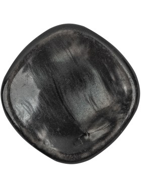 Smoke Iridescent Rounded Square Self Back Plastic Button – 48L/30.5mm Smoke Iridescent Rounded Square Self Back Plastic Button – 48L/30.5mm