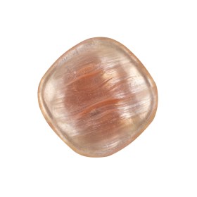 Blush Iridescent Rounded Square Self Back Plastic Button – 40L/25.5mm Blush Iridescent Rounded Square Self Back Plastic Button – 40L/25.5mm