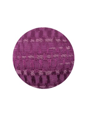 Magenta Jacquard Fabric Covered Domed Cotton Blend Sew On Button – 36L/23mm Magenta Jacquard Fabric Covered Domed Cotton Blend Sew On Button – 36L/23mm