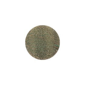 Glitteratti Lurex and Oil Green Fabric Covered Domed Sew On Button – 25L/16mm Glitteratti Lurex and Oil Green Fabric Covered Domed Sew On Button – 25L/16mm
