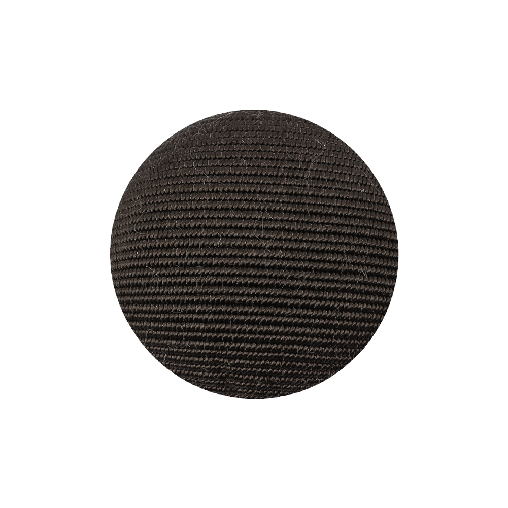 Turkish Coffee Ottoman Fabric Covered Domed Cotton Blend Sew On Button – 38L/24mm Turkish Coffee Ottoman Fabric Covered Domed Cotton Blend Sew On Button – 38L/24mm