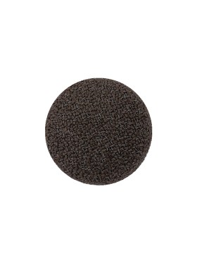 Brownie Creped Fabric Covered Domed Wool Blend Sew On Button – 25L/16mm Brownie Creped Fabric Covered Domed Wool Blend Sew On Button – 25L/16mm