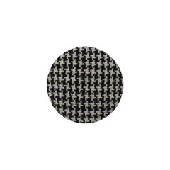 Black and White Houndstooth Fabric Covered Wool and Metal Sew On Button – 30L/19mm Black and White Houndstooth Fabric Covered Wool and Metal Sew On Button – 30L/19mm