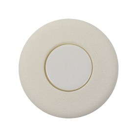 Italian Milk White Circle in a Circle Plastic Coat Button – 44L/28mm Italian Milk White Circle in a Circle Plastic Coat Button – 44L/28mm