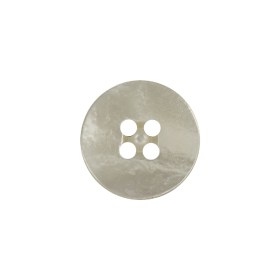 Ivory Iridescent Four Hole Smooth Top Plastic Button – 28L/18mm Ivory Iridescent Four Hole Smooth Top Plastic Button – 28L/18mm