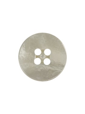 Ivory Iridescent Four Hole Smooth Top Plastic Button – 28L/18mm Ivory Iridescent Four Hole Smooth Top Plastic Button – 28L/18mm